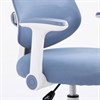Кресло детское с подставкой для ног BRABIX KIDS "MG-215", сетка/ткань TW, голубое, 533312 - фото 8753767
