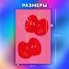 Скетчбук, слоновая кость 140 г/м2, 130х210 мм, 80 л., софт-тач, резинка, BRAUBERG ART CLASSIC, "Red apples", 117773 - фото 8864146
