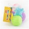 Тактильные мячики, пастельные, сенсорные игрушки развивающие, ЭКО, 6 штук, диаметр 55 мм, BAMBOX BABY (БАМБОКС БЭБИ), 665897 - фото 8889613