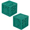 Тактильные кубики, сенсорные, ЭКО 12 штук, BAMBOX BABY (БАМБОКС БЭБИ), 665900 - фото 8889749