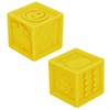 Тактильные кубики, сенсорные, ЭКО 12 штук, BAMBOX BABY (БАМБОКС БЭБИ), 665900 - фото 8889761