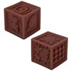 Тактильные кубики, сенсорные, ЭКО 12 штук, BAMBOX BABY (БАМБОКС БЭБИ), 665900 - фото 8889772