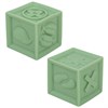 Тактильные кубики, сенсорные, ЭКО 12 штук, BAMBOX BABY (БАМБОКС БЭБИ), 665900 - фото 8889786