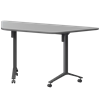 Стол мобильный складной трапециевидный Моби МБ22-127.58Т Серый/Антрацит - фото 8970149