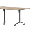 Стол мобильный складной трапециевидный Моби МБ25-127.58Т Дуб сафари/Антрацит - фото 8970164
