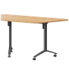 Стол мобильный складной трапециевидный Моби МБ22-127.58Т Ольха/Антрацит - фото 8970180
