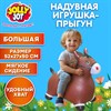 Попрыгун надувной "Лошадка", 57х28х50 см, ПВХ, насос, JOLLY JOT (ДЖОЛЛИ ДЖОТ), 666123 - фото 9035499