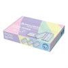 Ластик BRAUBERG "PASTEL STRIPES", 45х24х10 мм, пастельные цвета ассорти, 274014 - фото 9104818