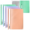 Скоросшиватель пластиковый ERICH KRAUSE "Matt Pastel Bloom", A4, 120/180 мкм, ассорти, 61129 - фото 9104836