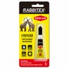 Клей секундный суперклей УЛЬТРАПРОЧНЫЙ, блистер, 3 грамма, RABBITEX (РАББИТЕКС) "ДВА СЛОНА", 609811 - фото 9104866
