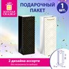 Пакет подарочный под бутылку (1 штука), 13х9x36 см (B), "Leather Bottle Bag", ассорти, ЗОЛОТАЯ СКАЗКА, 700802 - фото 9176641