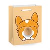 Пакет подарочный (1 штука) 18х10х23 см (M), "Fluffy Tail", ассорти, пушистый хвостик, ЗОЛОТАЯ СКАЗКА, 700810 - фото 9176654