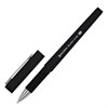 Ручка гелевая с грипом BRAUBERG "BLACK VIVID", ЧЕРНАЯ, корпус SOFT-TOUCH, пишущий узел 0,5 мм, линия письма 0,35 мм, 144541 - фото 9212186