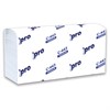 Полотенца бумажные 190 шт, PROtissue (H2) PREMIUM, 2-сл, белые, КОМПЛЕКТ 21 пач, 24х21,5,Z-слож,С443 - фото 9295612