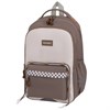 Рюкзак BRAUBERG STYLE, 2 отделения, 4 кармана, "Brown checks", коричневый, 40х26х15 см, 274412 - фото 9295712