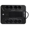 Источник бесперебойного питания SMARTWATT UPS SAFE PRO 1050, 1050 ВА (630 Вт), 8 розеток, 3703020270006 - фото 9295899