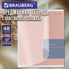Тетрадь предметная MonoPastel 48л, пластиковая обложка, ФИЗИКА, клетка, подсказ, BRAUBERG, 405511 - фото 9296082