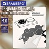 Тетрадь предметная КОТ-НЕПОСЕДА 48л, пластиковая обложка, ХИМИЯ, клетка, подсказ, BRAUBERG, 405538 - фото 9296127
