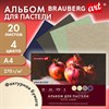 Бумага для пастели ФАКТУРНАЯ А4, планшет (склейка), 20л. 4 цвета, 270 г/м2, BRAUBERG, 117761 - фото 9463208