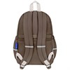 Рюкзак BRAUBERG PASTEL с термонашивками в комплекте, "Catch up", коричневый, 40х29х14 см, 274435 - фото 9463244