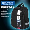 Рюкзак BRAUBERG FAVOUR, 2 отделения, 3 кармана, "Upright car", 40х29х15 см, 274434 - фото 9463249