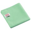 Салфетки VILEDA "МикроТафф Бейс" КОМПЛЕКТ 5шт, микрофибра, зеленый, 36*36см, 174180 - фото 9463265