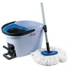 Швабра с отжимом и ведром 10л VILEDA "УльтраСПИН Мини", отжим с педалью, насадка, синий 158010 - фото 9463300