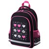 Рюкзак ПИФАГОР SCHOOL, 1 отделение, 3 кармана, "Tic-tac-love", 38x28х14 см, 274438 - фото 9503110