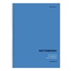 Тетрадь А4, 120 л., BRAUBERG, гребень, клетка, матовая ламинация, "Классика Blue", 405643 - фото 9515925