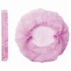 Шапочка-берет Шарлотта "Плиссе" ГЕКСА комплект 25 шт. спанбонд 18 г/м2, розовая - фото 9537133