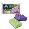 Губки для посуды 9,5х6,5 см, XL STRONG effect, КОМПЛЕКТ 5 шт., MASTER FRESH - фото 9577643
