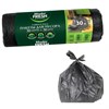 Мешки для мусора 30 л, 57х47 см, черные, 7 мкм, 30 шт., MASTER FRESH - фото 9577668