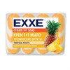 Мыло-крем туалетное 1+1 косметическое 300 г EXXE, КОМПЛЕКТ 4 шт. х 75 г, "Тропические фрукты", С0007349 - фото 9577674
