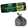 Мешки для мусора 30 л, 57х47 см, черные, 7 мкм, 50 шт., MASTER FRESH - фото 9577675
