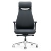 Кресло HAWASAN PREMIUM "X-ONE EX-830", синхромеханизм, алюминий, экокожа, черное, 533239 - фото 9689230