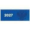 Планинг датированный 2027 285х112 мм, STAFF, гребень, картонная обложка, 64 листа, "Символика РФ", 117853 - фото 9729983