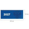 Планинг датированный 2027 285х112 мм, STAFF, гребень, картонная обложка, 64 листа, "Символика РФ", 117853 - фото 9729990