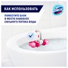 Блок туалетный подвесной твердый 2х55 г, ДОМЕСТОС Сила 5 в 1 "Ледяная магнолия" - фото 9788464